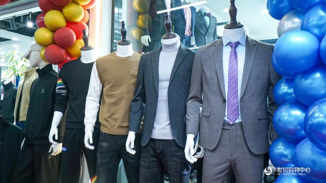 世貿(mào)男裝街區(qū)開業(yè)聯(lián)慶今日盛大開啟！海量新品聯(lián)袂亮相，福利驚喜寵你不停~